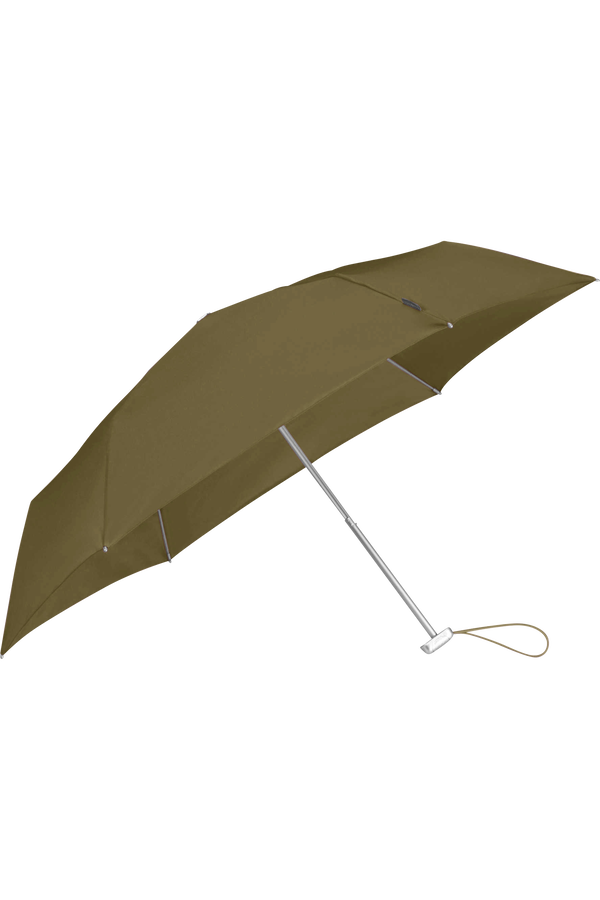 Samsonite Alu Drop S 3 Sect. Manual Flat  M&oslash;rk oliven