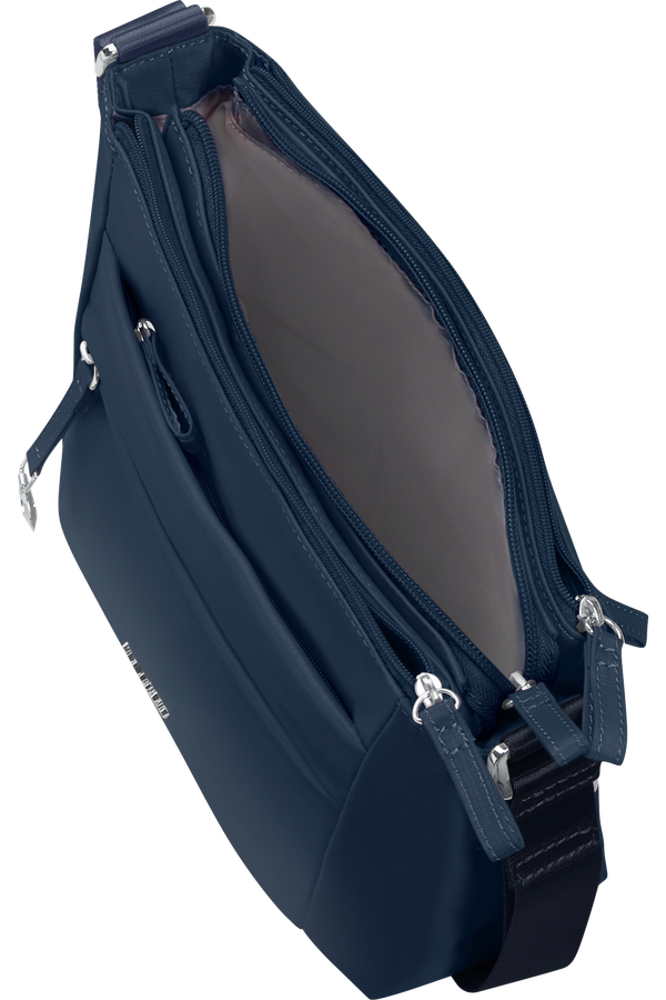 Samsonite Move 5.0 H. Shoulder Bag S 3 Zip  Mørkeblå Samsonite Move 5.0 H. Shoulder Bag S 3 Zip  Mørkeblå