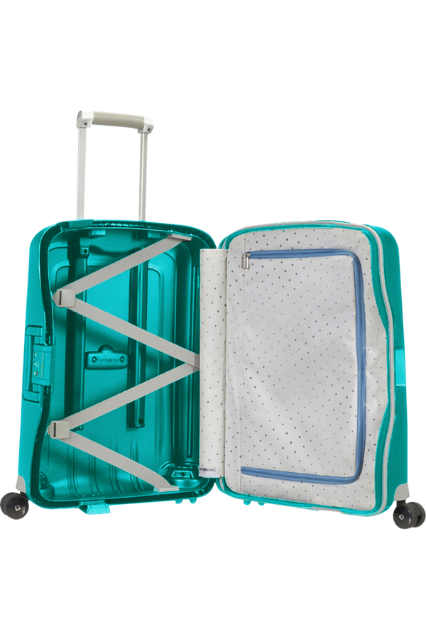 Samsonite S'Cure Spinner 55cm Aqua Blue