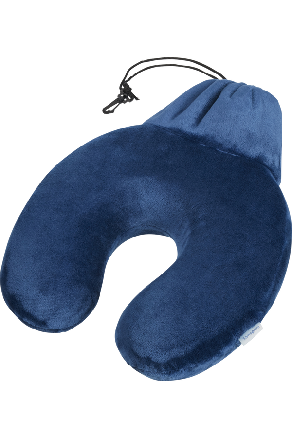 Samsonite Global Ta Memory Foam Pillow/Pouch Midnattsblå