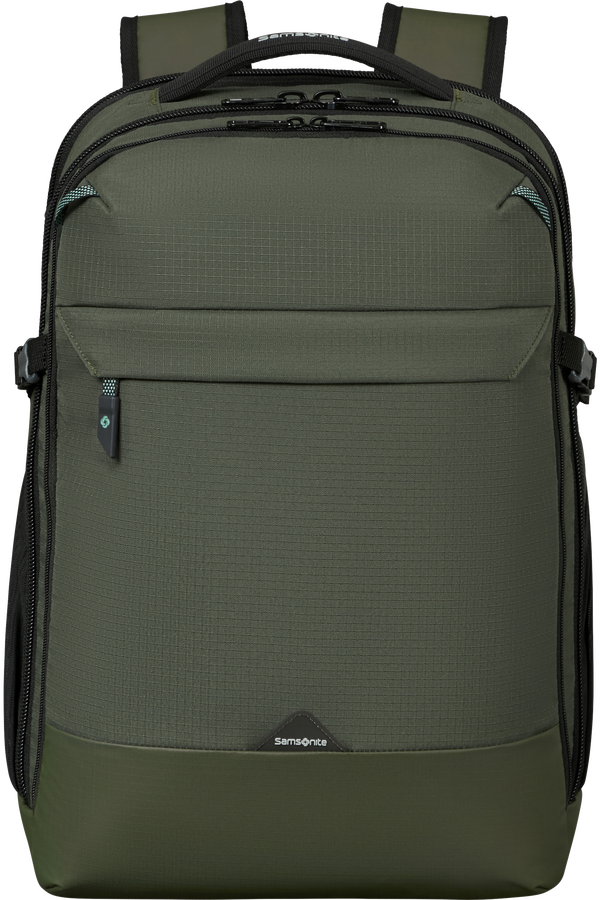 Samsonite Roadseeker Laptop Backpack Expandable L  Mørk oliven