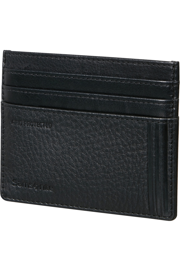 Samsonite Double Leather Slg 732 - 6CC H S Svart Samsonite Double Leather Slg 732 - 6CC H S Svart
