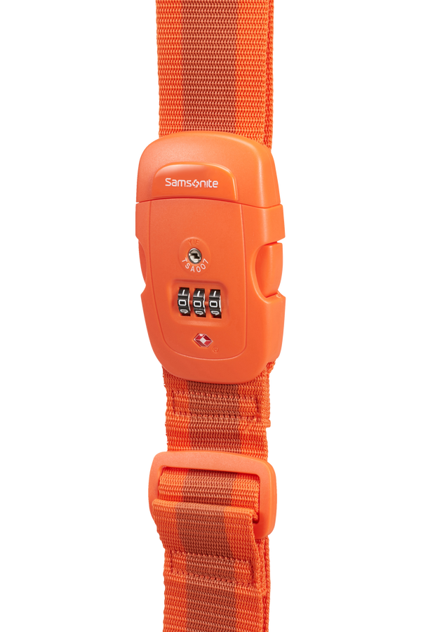 Samsonite Global Ta Luggage Strap/TSA Lock Oransje Samsonite Global Ta Luggage Strap/TSA Lock Oransje