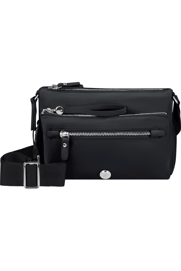 Samsonite Karissa Evo Shoulder Bag + Pouch  Svart