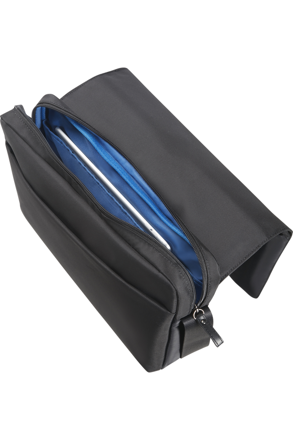 Samsonite Hip-Tech 2 Messenger 12.9'+Flap  Svart