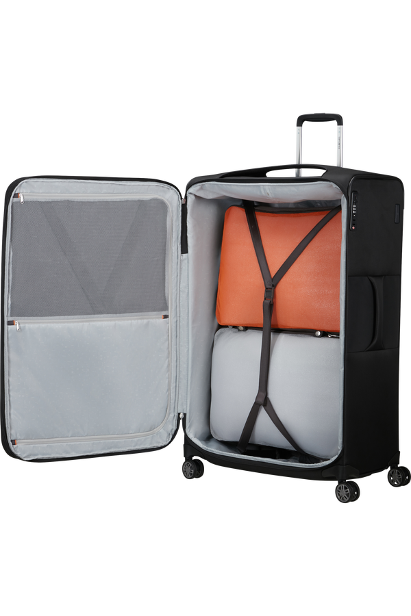 Samsonite Re-Lite Spinner Expandable 83cm  Svart Samsonite Re-Lite Spinner Expandable 83cm  Svart