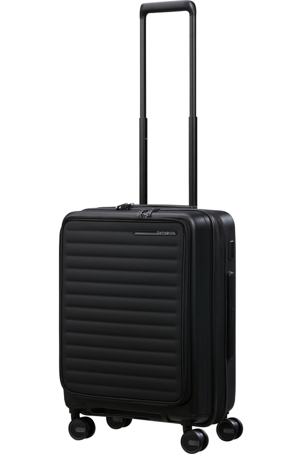 Samsonite Restackd Spinner Expandable Easy Access 55cm  Svart