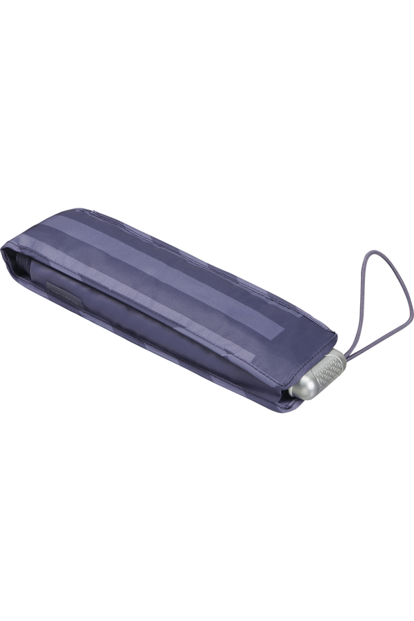 Samsonite Alu Drop S 3 Sect. Manual Flat  Smokey Violet Stripes Samsonite Alu Drop S 3 Sect. Manual Flat  Smokey Violet Stripes