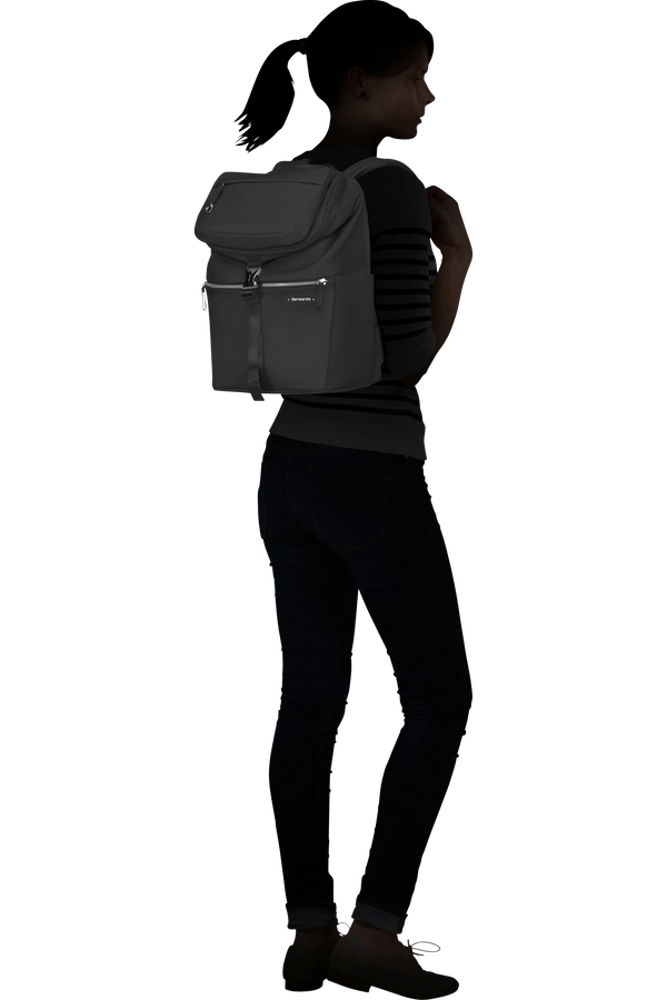 Samsonite Move Journey Laptop Backpack + Pouch 15.6'  Svart