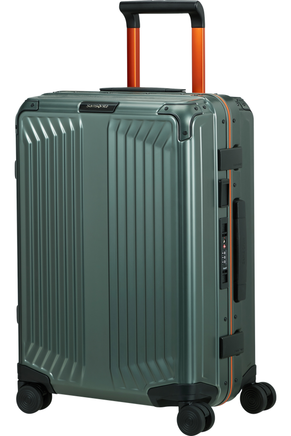 Samsonite Lite-Box Alu Spinner 55cm  Sage/Orange