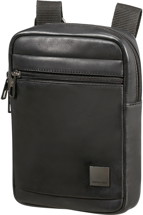 Samsonite Hip-Square Lth Crossover S  Svart