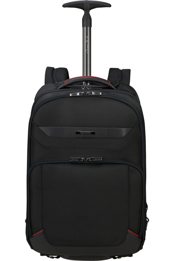 Samsonite Pro-DLX 6 Laptop Backpack with Wheels  17.3inch Svart