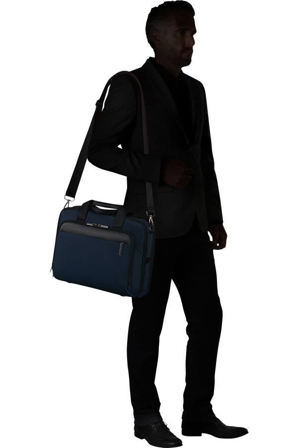 Samsonite Evosight Bailhandle 15.6'  Blå Samsonite Evosight Bailhandle 15.6'  Blå
