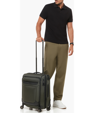 Pro-DLX 6 Utvidbar koffert med 4 hjul 55cm 55 x 40 x 23/28 cm | 3.2 kg