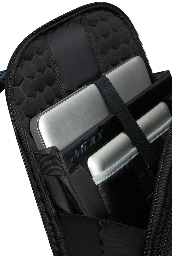 Samsonite Pro-Dlx 6 Backpack 3 Volume Expandable 15.6'  Blå