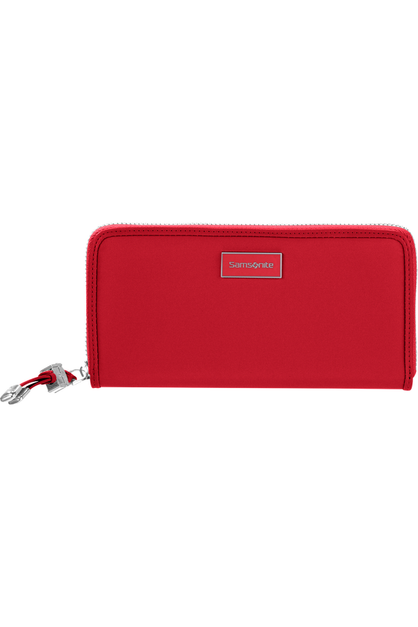 Samsonite Karissa Slg Wallet ZIP Around L  Formula Red