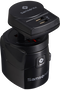 Samsonite Travel Accessories World Adaptor Pro 3-P+USB Svart