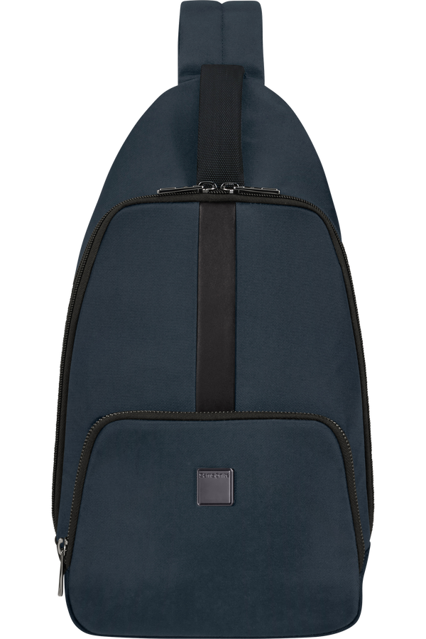 Samsonite Sacksquare Sling Bag M  Bl&aring;