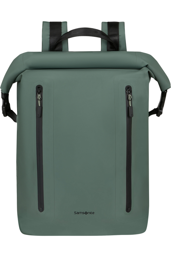 Samsonite Coatify Biz IPX4 Rolltop Backpack 15.6'  Grønn