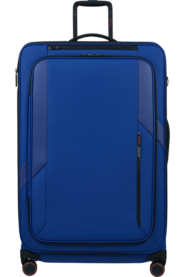 Samsonite Glazed Spinner Expandable 84cm  Elektrisk bl&aring;