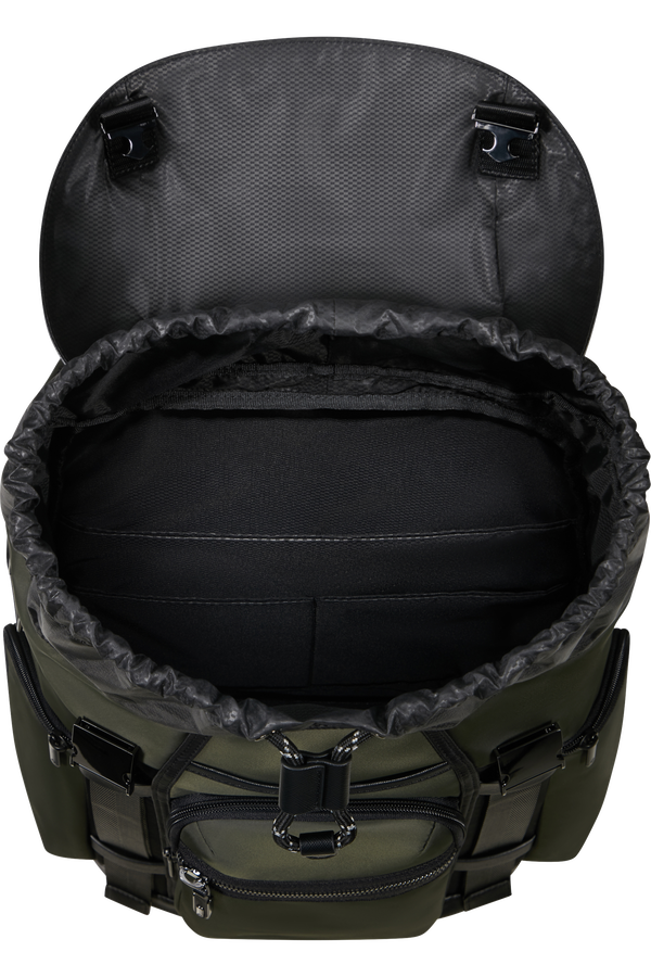 Samsonite Relyon Backpack M 15.6'' with flap  Grønn