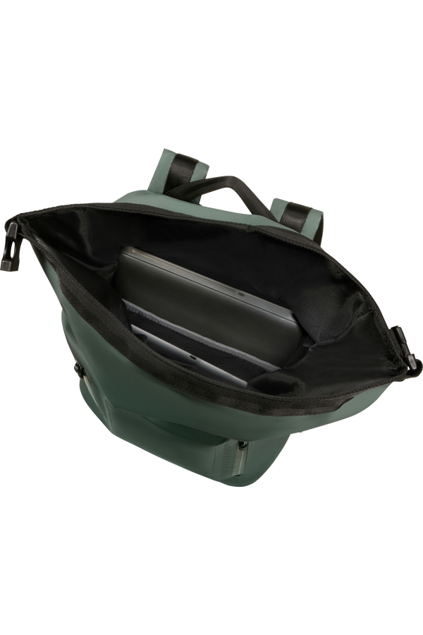 Samsonite Coatify Biz IPX4 Rolltop Backpack 15.6'  Grønn