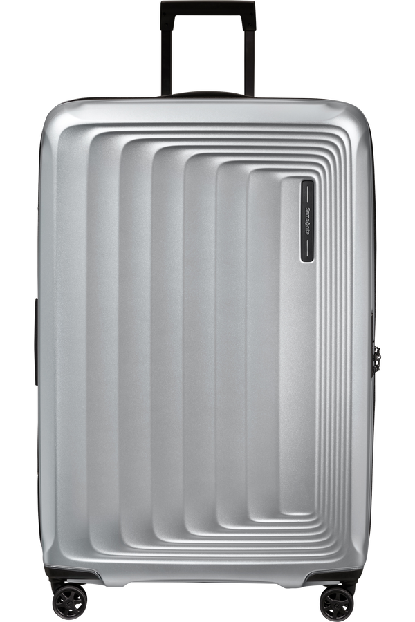 Samsonite Nuon Spinner Expandable 81cm  Matt sølv