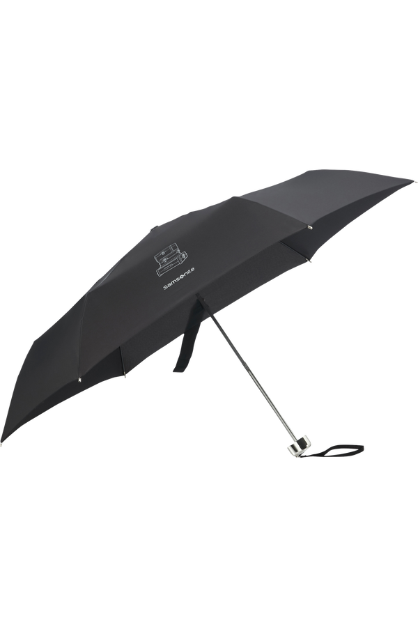 Samsonite Karissa Umbrellas 3 Sect. Ultra Mini Flat  Svart
