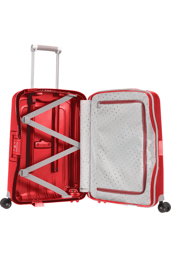 Samsonite S'Cure Spinner 55cm Crimson Red Samsonite S'Cure Spinner 55cm Crimson Red