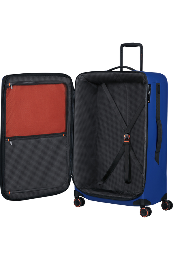 Samsonite Glazed Spinner Expandable 78cm  Elektrisk bl&aring;