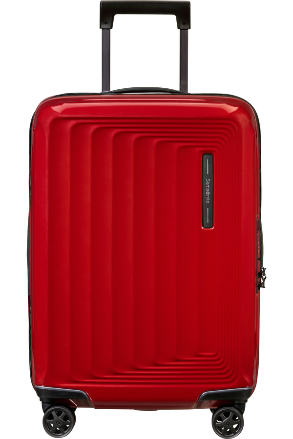 Samsonite Nuon Spinner Expandable 55cm  Rød metallic