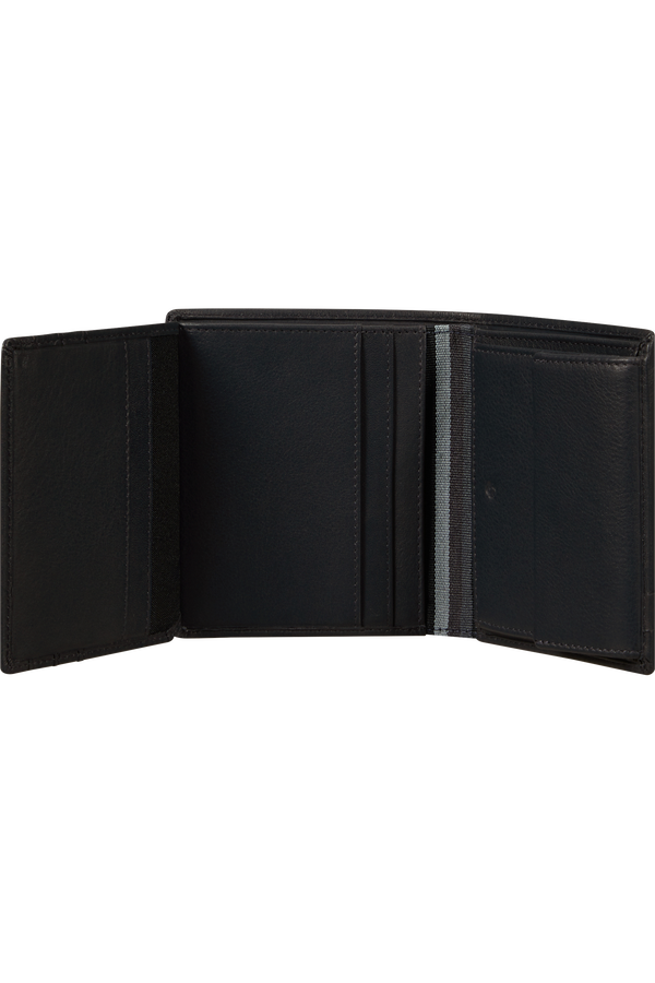 Samsonite Flagged Slg 144 - W S 8CC+HFL+C+2C  Svart