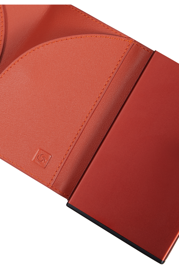 Samsonite Alu Fit 202 - Slide-up Wallet  Oransje