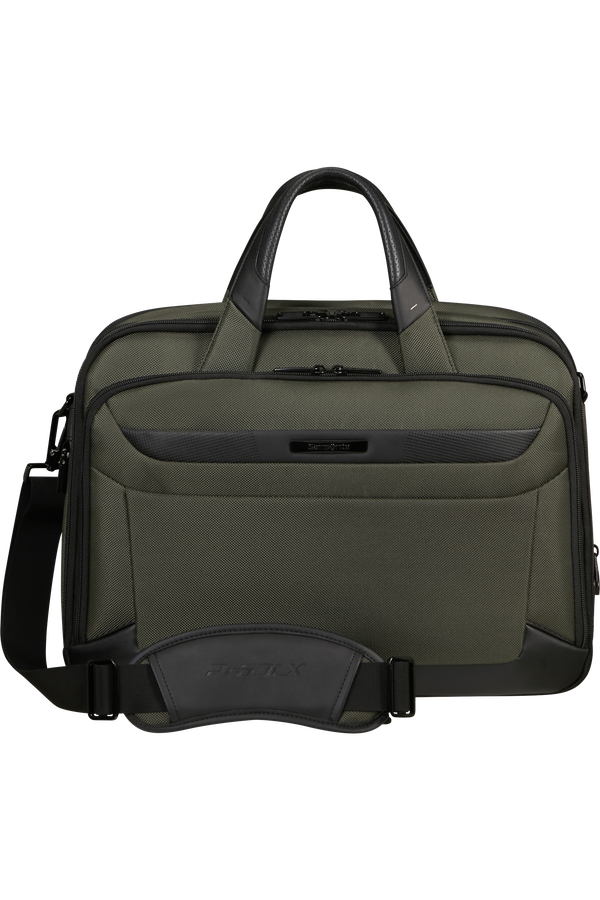 Samsonite Pro-Dlx 6 Bailhandle Expandable 15.6'  Grønn