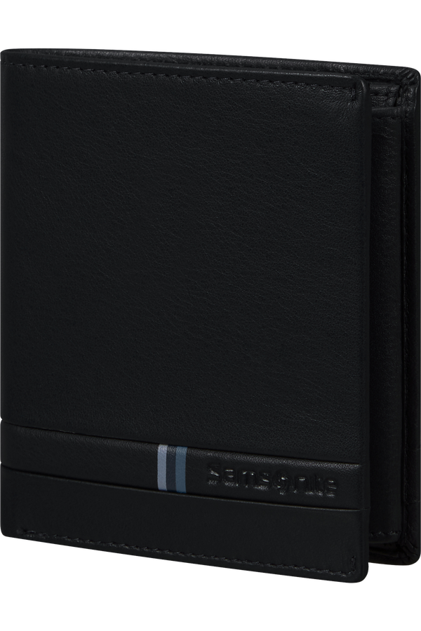 Samsonite Flagged Slg 144 - W S 8CC+HFL+C+2C  Svart