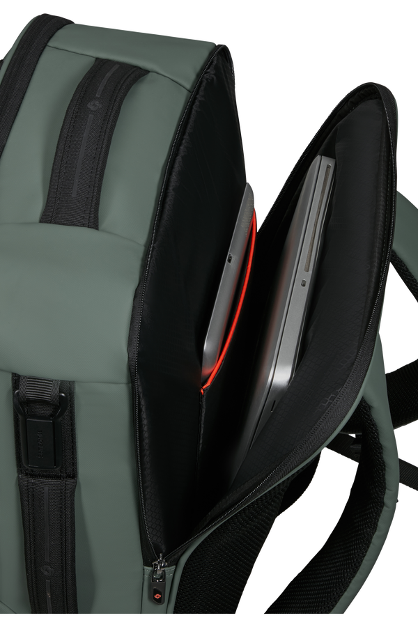 Samsonite Glazed Underseat Backpack M  Salviegr&oslash;nn
