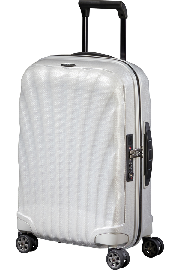 Samsonite C-Lite Spinner Expandable 55cm  Offwhite
