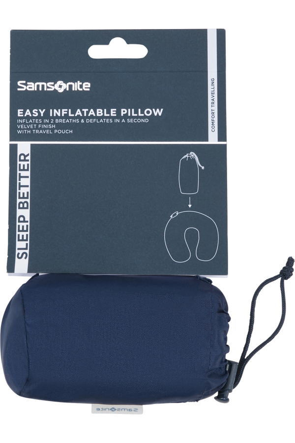 Samsonite Ta Revolution Easy Inflatable Pillow  Midnattsbl&aring;