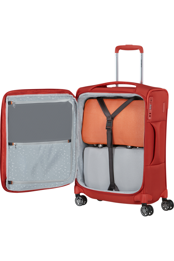 Samsonite Re-Lite Spinner Expandable 55cm  Valmuerød