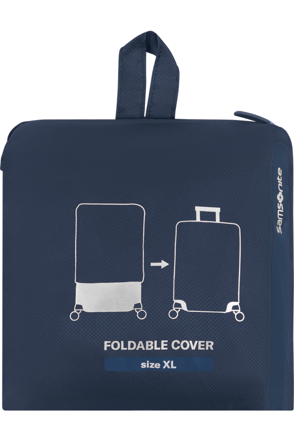 Samsonite Ta Revolution Foldable Luggage Cover XL  Midnattsbl&aring;