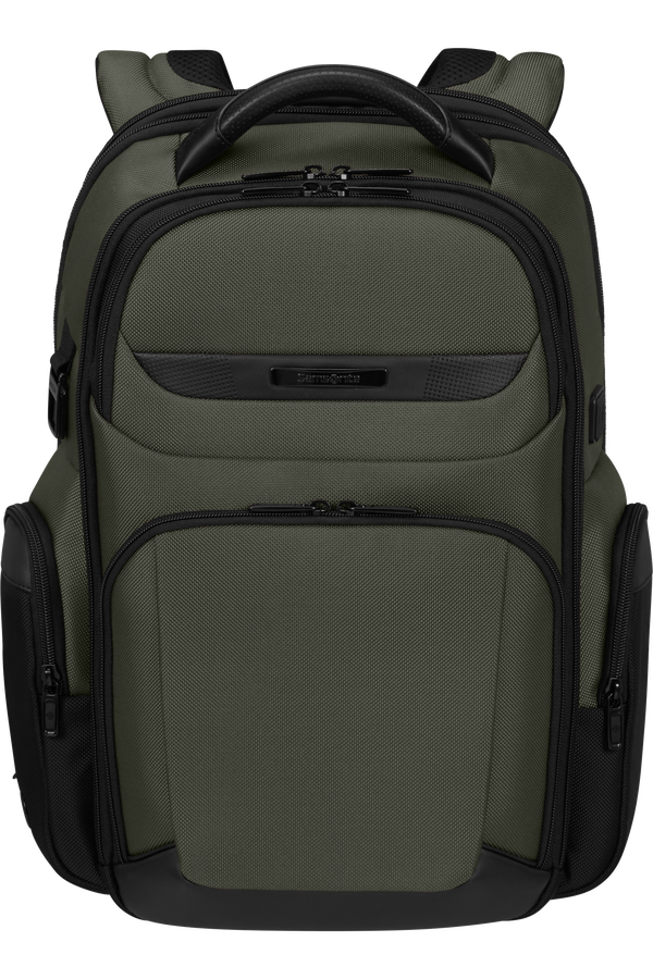 Samsonite Pro-Dlx 6 Backpack 3 Volume Expandable 15.6'  Grønn