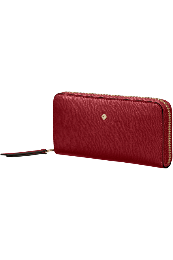 Samsonite Rightup Slg 319 - L ZIP AROUND L  Mørkerød