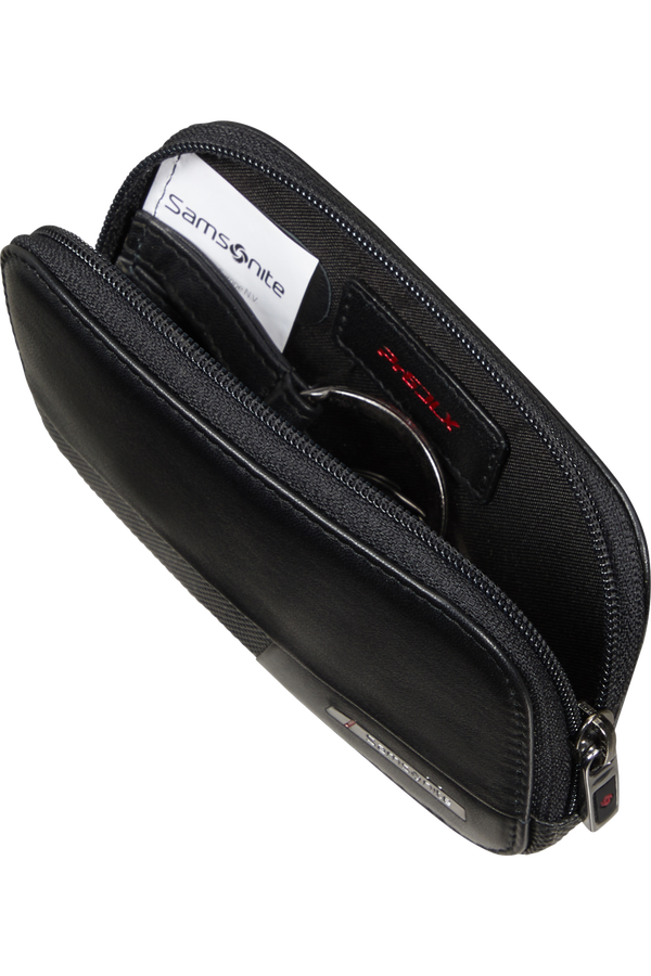 Samsonite Pro-Dlx 6 Slg 524 -Z ROUND KEY POUCH+2R  Svart