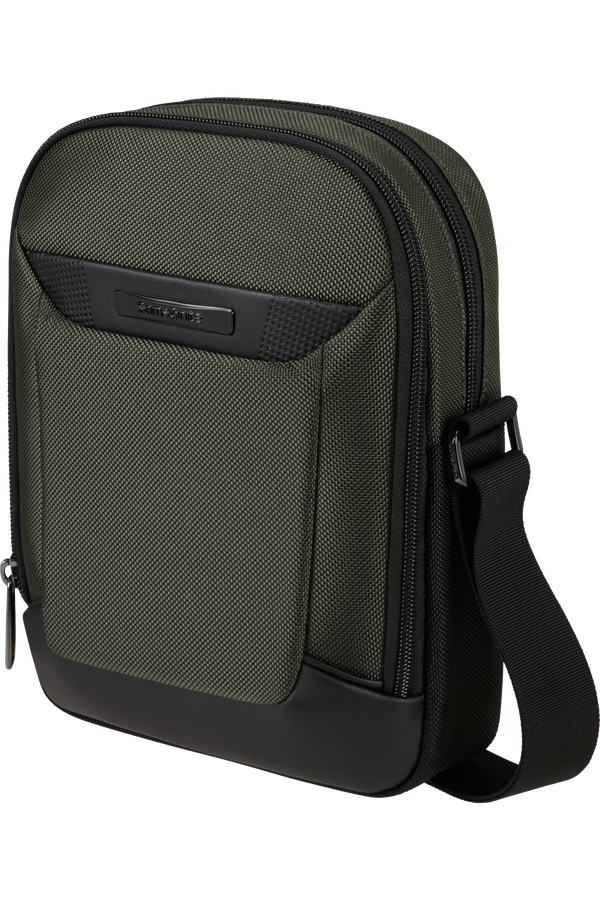 Samsonite Pro-Dlx 6 Crossbody Bag M  Gr&oslash;nn