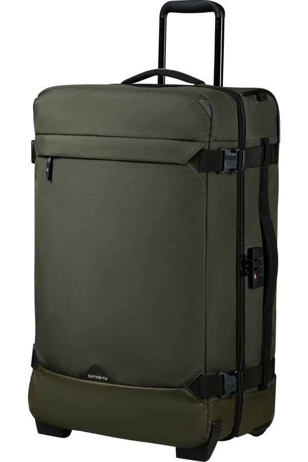 Samsonite Roadseeker Duffle with wheels 68cm  Mørk oliven Samsonite Roadseeker Duffle with wheels 68cm  Mørk oliven