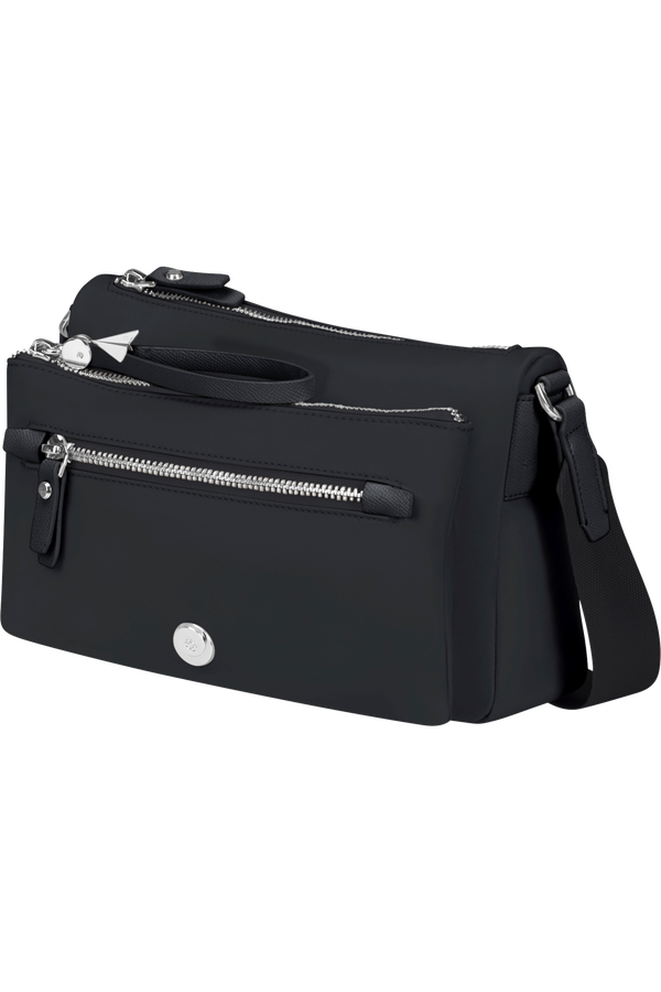 Samsonite Karissa Evo Shoulder Bag + Pouch  Svart Samsonite Karissa Evo Shoulder Bag + Pouch  Svart