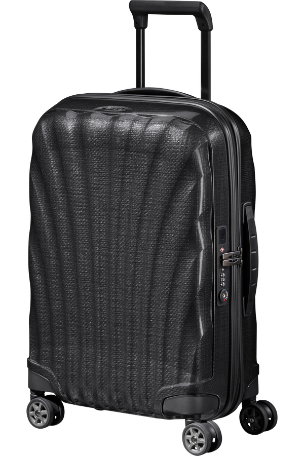 Samsonite C-Lite Spinner Expandable 55cm  Svart