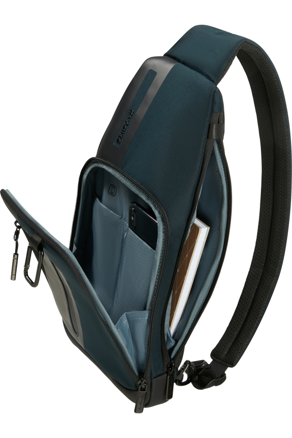 Samsonite Biz2go Slingbag M  Dyp bl&aring;