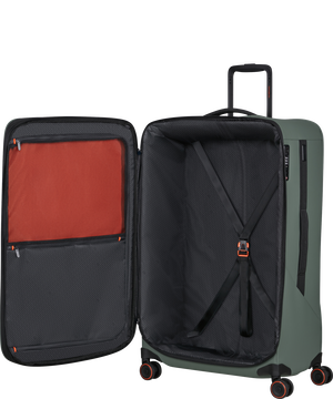 Glazed Utvidbar koffert med 4 hjul 78cm 78 x 48 x 32/35 cm | 3.5 kg | Samsonite Glazed Spinner Expandable 78cm  Salviegr&oslash;nn