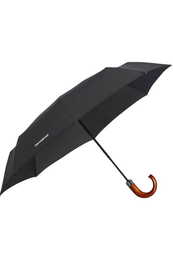 Samsonite Wood Classic S 3 Sect. Auto O/C Crook  Svart